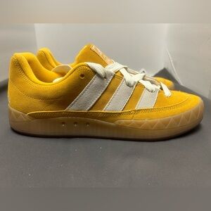 adidas Originals ADIMATIC IE2225 Preloved Yellow Off White Gum Men Size 12